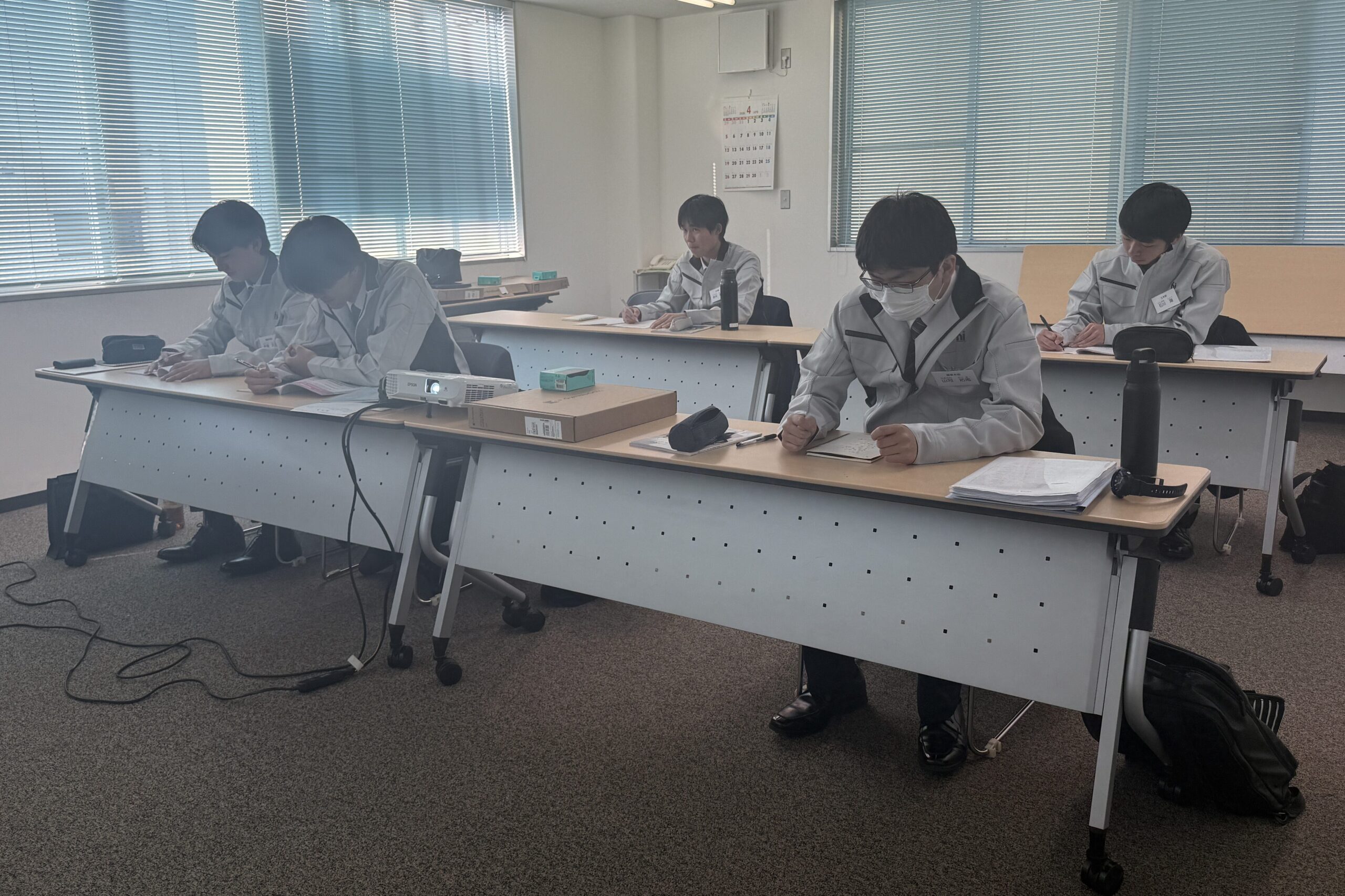 新入社員研修の様子